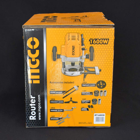 Ηλεκτρική Φρέζα Ξύλου (Ρούτερ) 1600W INGCO RT160028