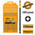 Κατσαβιδόμυτες 1/4" PH2x150mm 10 τεμ. INGCO SDBIM11PH263