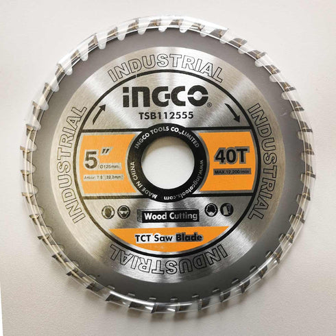 Δίσκος Κοπής Ξύλου και Αλουμινίου 125mm INGCO TSB112555