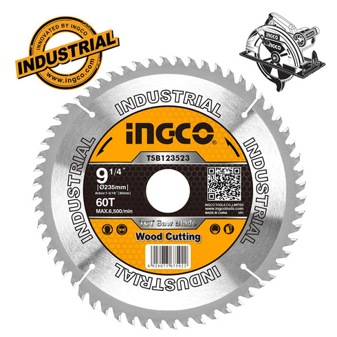 Δίσκος Κοπής Ξύλου 235mm INGCO TSB123523
