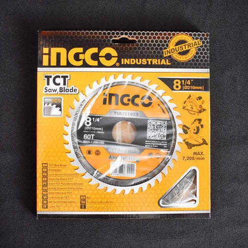 Δίσκος Κοπής Ξύλου και Αλουμινίου 210mm INGCO TSB321023