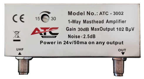ATC Ενισχυτής Ιστού 30dB ATC-3002 5G LTE700 (24Volt)