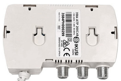 Ikusi Ενισχυτής Γραμμής 2 Εξόδων ATP200-C48