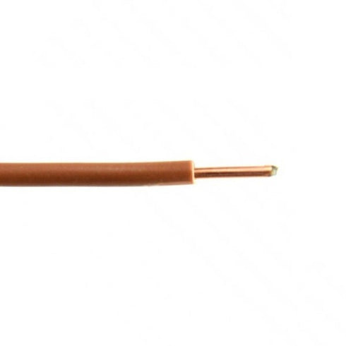 Monopolar cable NYA (H05V-U) 1x1,00mm² Brown