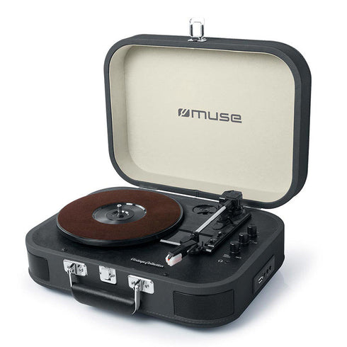 Bluetooth turntable With Usb MT-201DG MUSE Black