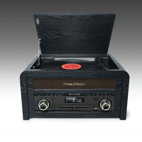 Πικάπ/Bluetooth/CD/FM MT-115W MUSE Με USB Μαύρο