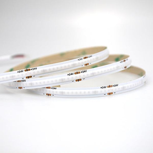 ΤΑΙΝΙΑ LED COB 5M 12W 24V ΜΠΛΕ 480L/M IP44 PRO