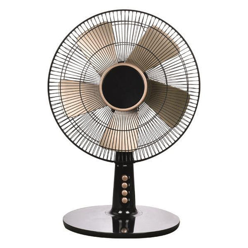 ΑΝΕΜΙΣΤΗΡΑΣ ΕΠΙΤΡΑΠΕΖΙΟΣ ΜΑΥΡΟ-ΧΡΥΣΟ Φ34 40W