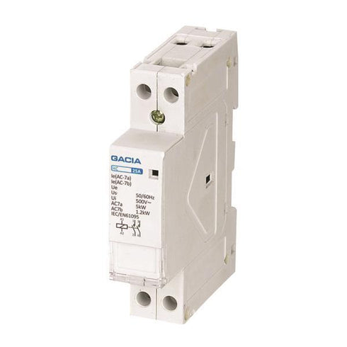 RAIL RELEASE 2Χ25Α 2NO 24V AC GACIA