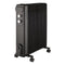 ELECTRIC OIL HEATER 11 SLICES 2500W BLACK