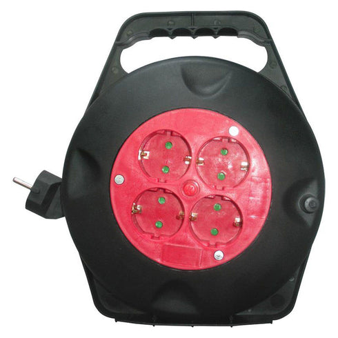 Clamp DG-XDB04 Alfaone Souko reel 3x1,5mm 10m Red-Black