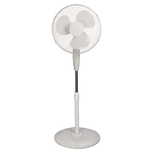 FAN WITH STANDING WHITE WITH ROUND BASE Φ40 60W