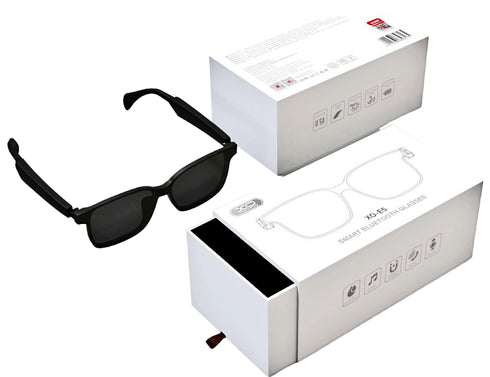 XO E5 Bluetooth Γυαλιά Μουσικής Μαύρα