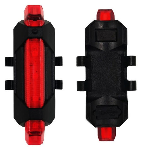 Entac Φώς Ποδηλάτου Πλαστικός 2W Κόκκινο