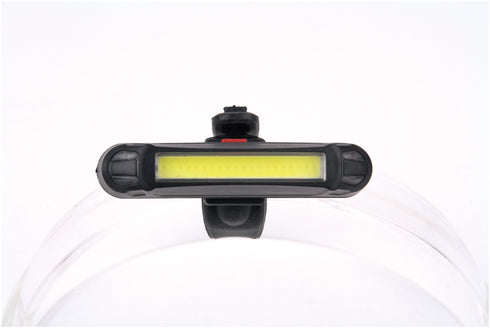 Entac Φακός Ποδηλάτου Πλαστικό COB Επαναφορτιζόμενος