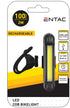 Entac Φακός Ποδηλάτου Πλαστικό COB Επαναφορτιζόμενος