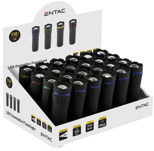 Entac Flashlight Zoom Plastic (Showbox)