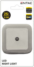 Entac Φωτάκι Νυκτός 0.5W Τετράγωνο Θερμό Άσπρο