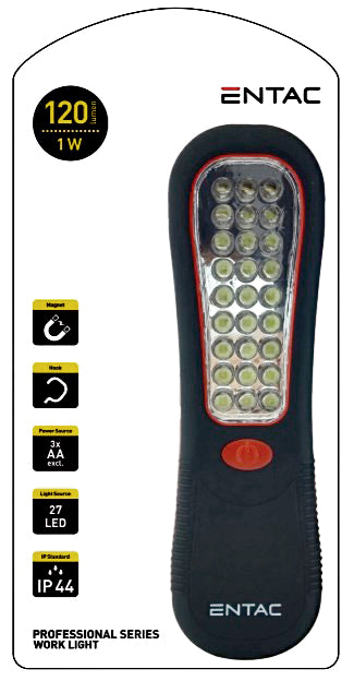 Entac Φακός Εργασίας 27 LED