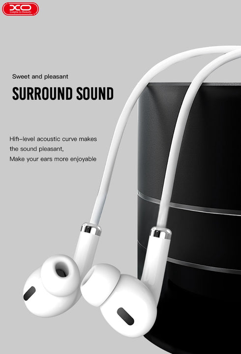 XO EP22 3.5mm Handsfree Άσπρο