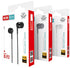 XO EP37 In-ear Handsfree 1.15μ Άσπρο