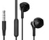 XO EP39 Half In-ear Handsfree 1.15μ Μαύρο