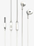 XO EP39 Half In-ear Handsfree 1.15μ Άσπρο
