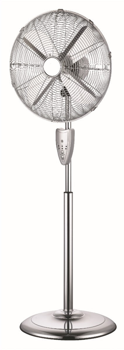 Entac Portable Metal Stand Fan 50W with Remote Controller