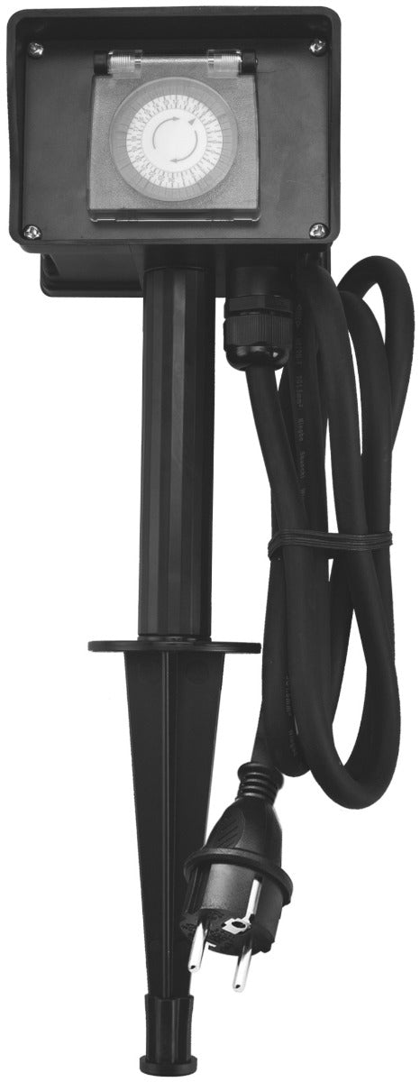 Entac Κήπου Μπαλαντέζα με 2 Σούκο και Χρονοδιακόπτη IP44 1.5m