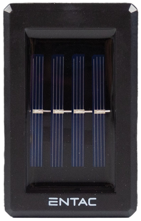 Entac Ηλιακό Φως Τοίχου 1W 2 Δέσμες Θερμό
