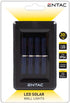Entac Ηλιακό Φως Τοίχου 1W 2 Δέσμες Θερμό