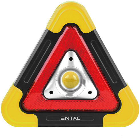 Entac Τρίγωνο Έκτακτης Ανάγκης COB Επαναφορτιζόμενο Ηλιακό