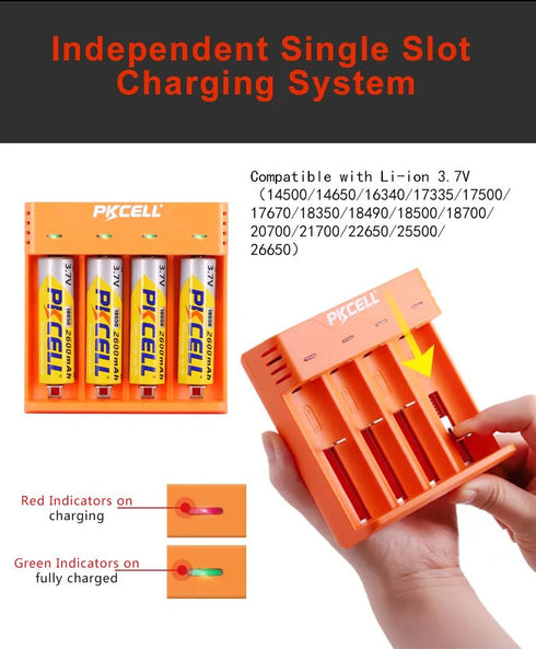 Pkcell Φορτιστής PK-8241