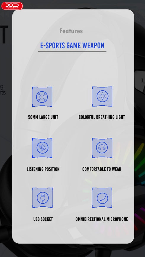 XO-GE-03 Ακουστικά Big Game