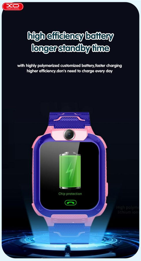 XO H100 Παιδικό Smart Watch 2G Ρόζ