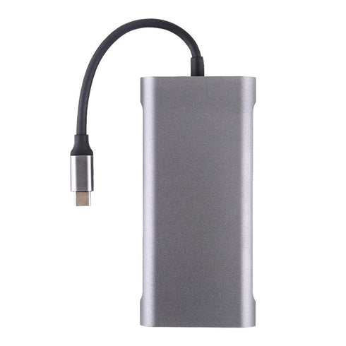 11 in 1 RJ45 USBx4 VGA HDMIPD SD TF Audio