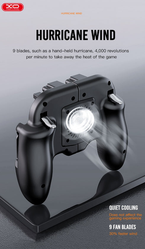 XO-H6B Ασύρματο Gamepad Με Ψύκτρα (με μπαταρία)