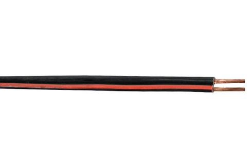 Speaker cable 2x1,00mm² Black / Red