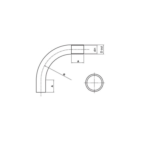 Καμπύλη KOUVIDIS CONDUR IAS Φ40