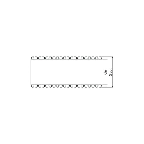 Σωλήνας Σπιράλ Ελαφριού Τύπου GEOSUB IAS KOUVIDIS Φ50