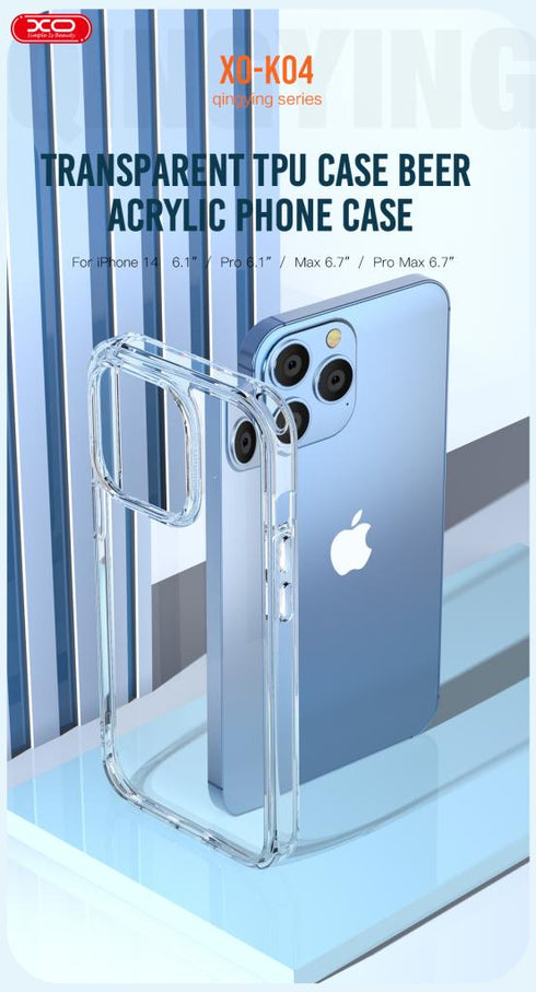 XO K04 Θήκη Σιλικόνης iPhone14 Pro Max 6.7"