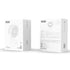 XO MF78 4-inch desktop/bracket adjustable angle fan 1200mAh White