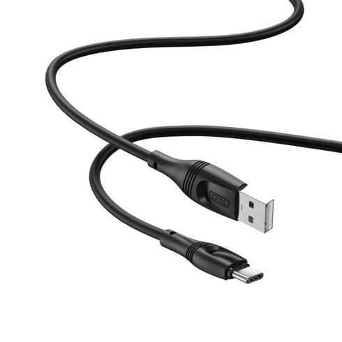 XO NB238 Zeus Series Liquid Silicone High Elastic TypeC L=3M Black