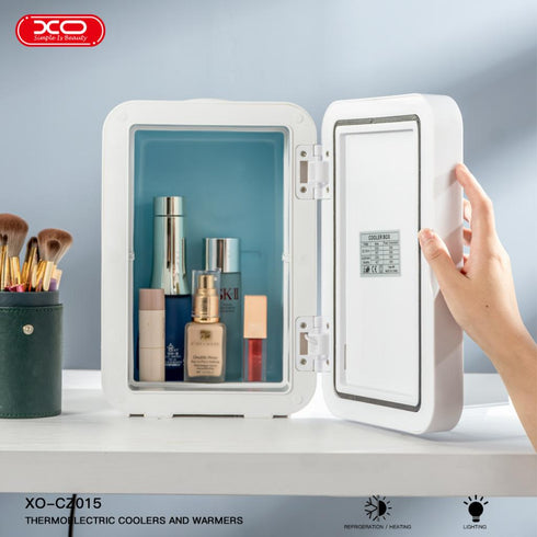 XO CZ015 Home and car dual use Thermoelectric containers with makeup mirror, 8-inch