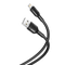 XO NB212 2.1A USB Καλώδιο για Lightning 1m Μαύρο