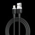 XO NB208 Liquid Silicone Data Lightning Cable 1m Black