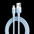 XO NB208 Liquid Silicone Data Micro Cable 1m Blue