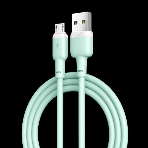 XO NB208 Liquid Silicone Data TypeC Cable 1m Green