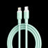 XO NB208A Liquid Silicone Data Type-c to Lightning 20W cable 1m Green
