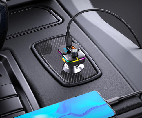 XO BCC09 Φορτιστής Αυτοκινήτου Bluetooth MP3 με TF card slot + PD 25W